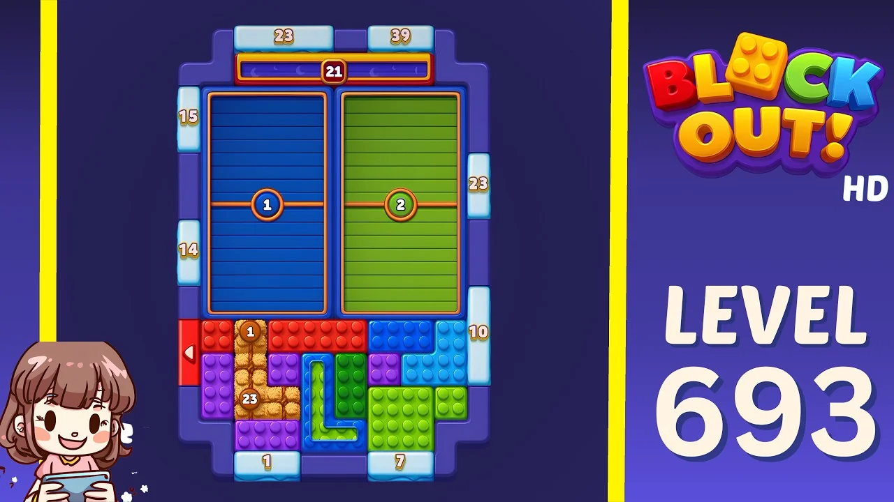 Block Out Level 693 gameplay
