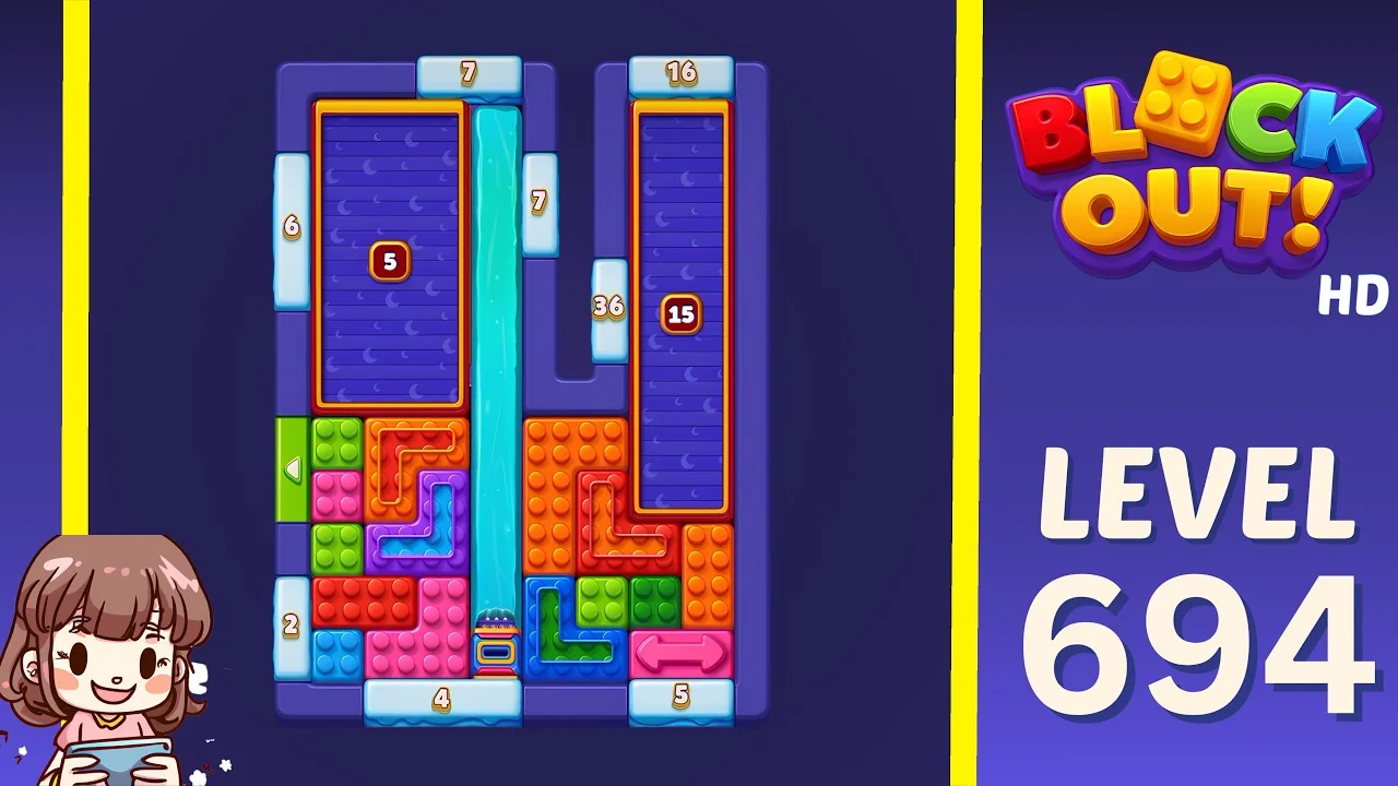 Block Out Level 694 gameplay