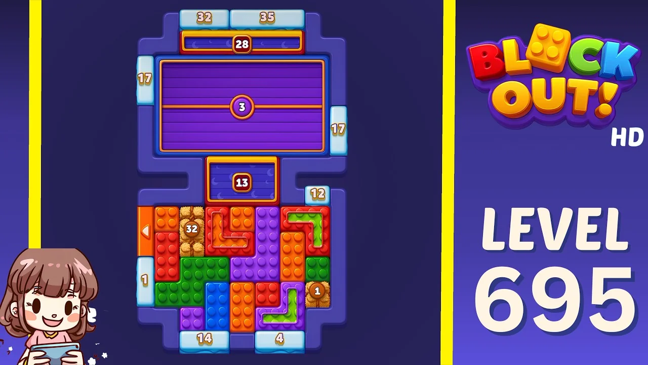 Block Out Level 695 gameplay