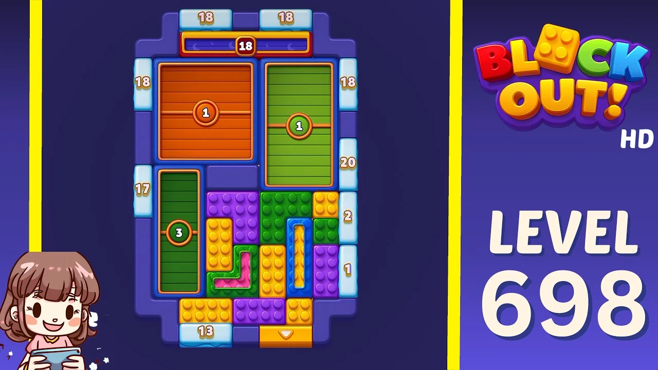 Block Out Level 698 gameplay