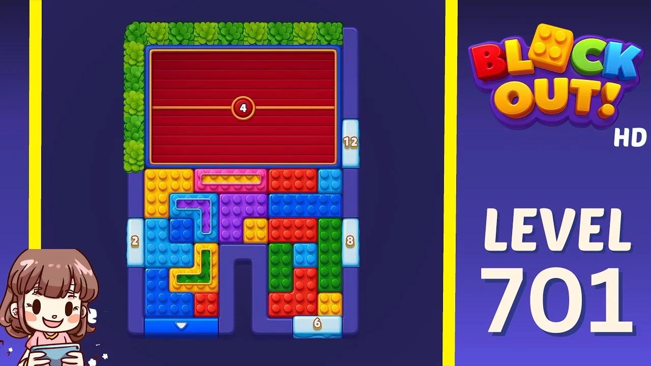 Block Out Level 701 gameplay