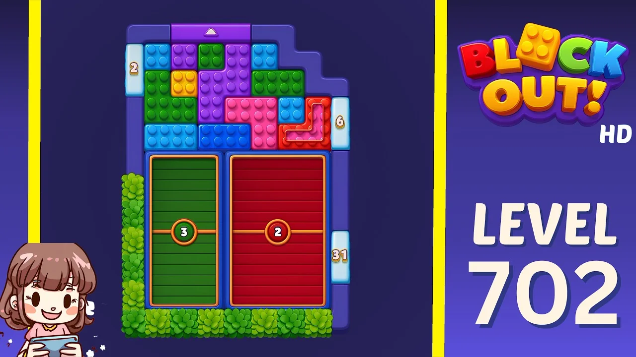 Block Out Level 702 gameplay