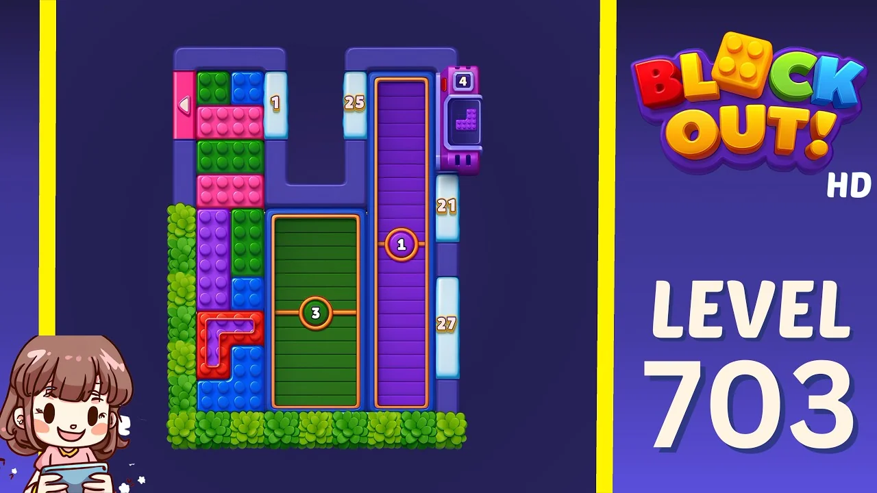 Block Out Level 703 gameplay