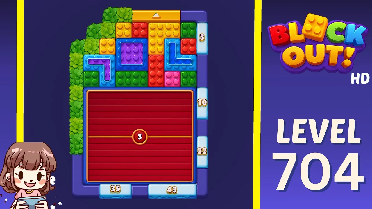 Block Out Level 704 gameplay