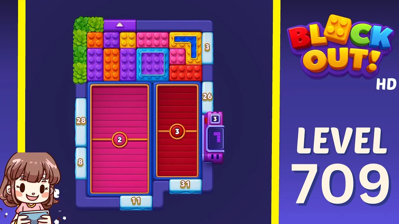Block Out Level 709 gameplay