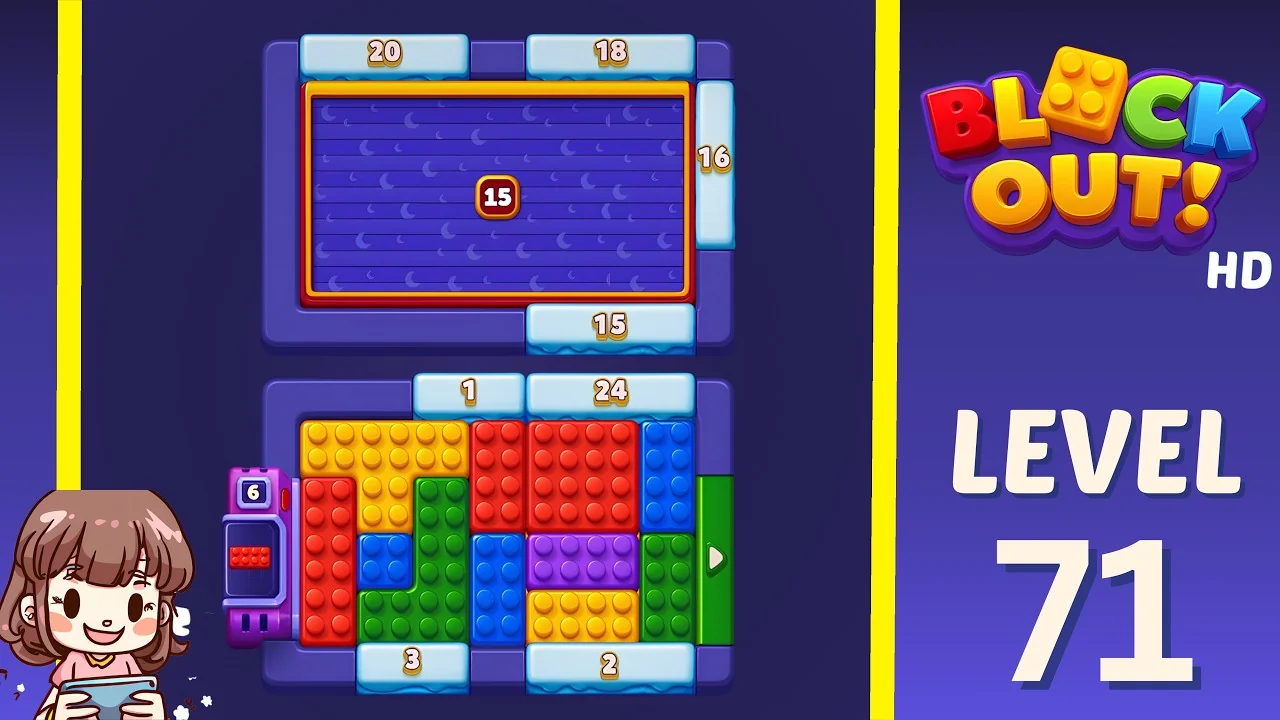 Block Out Level 71 gameplay