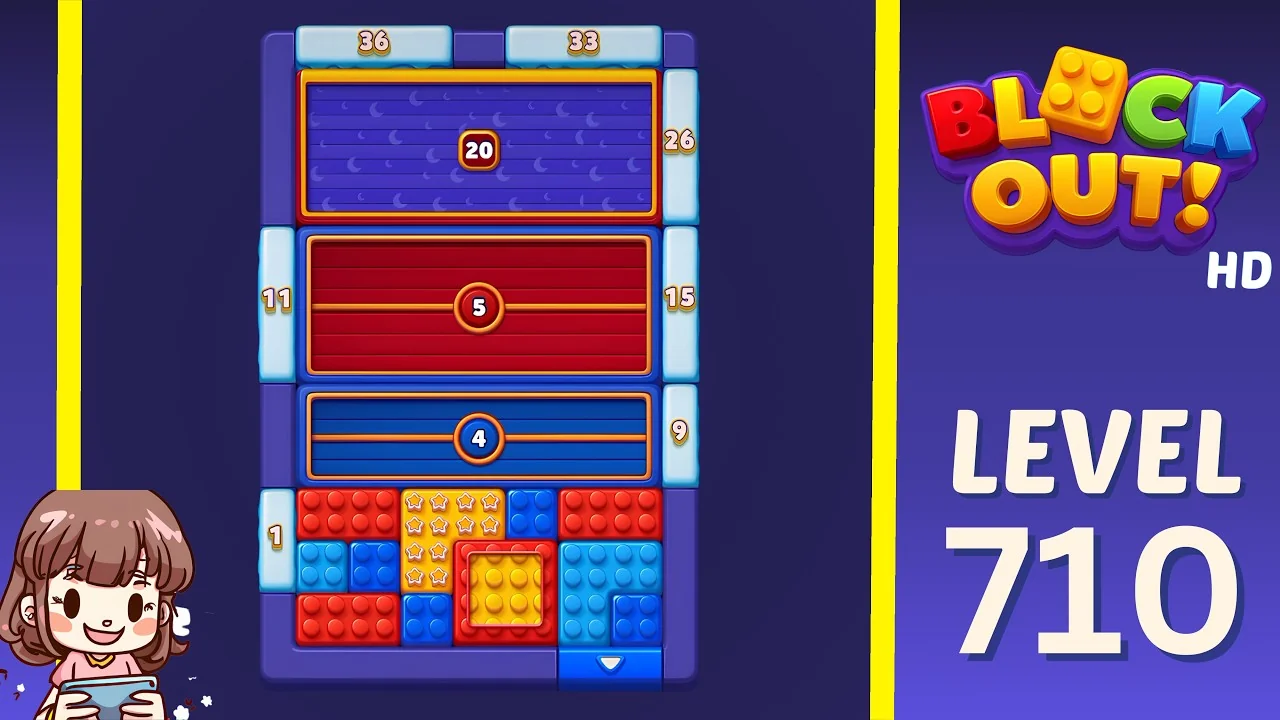 Block Out Level 710 gameplay