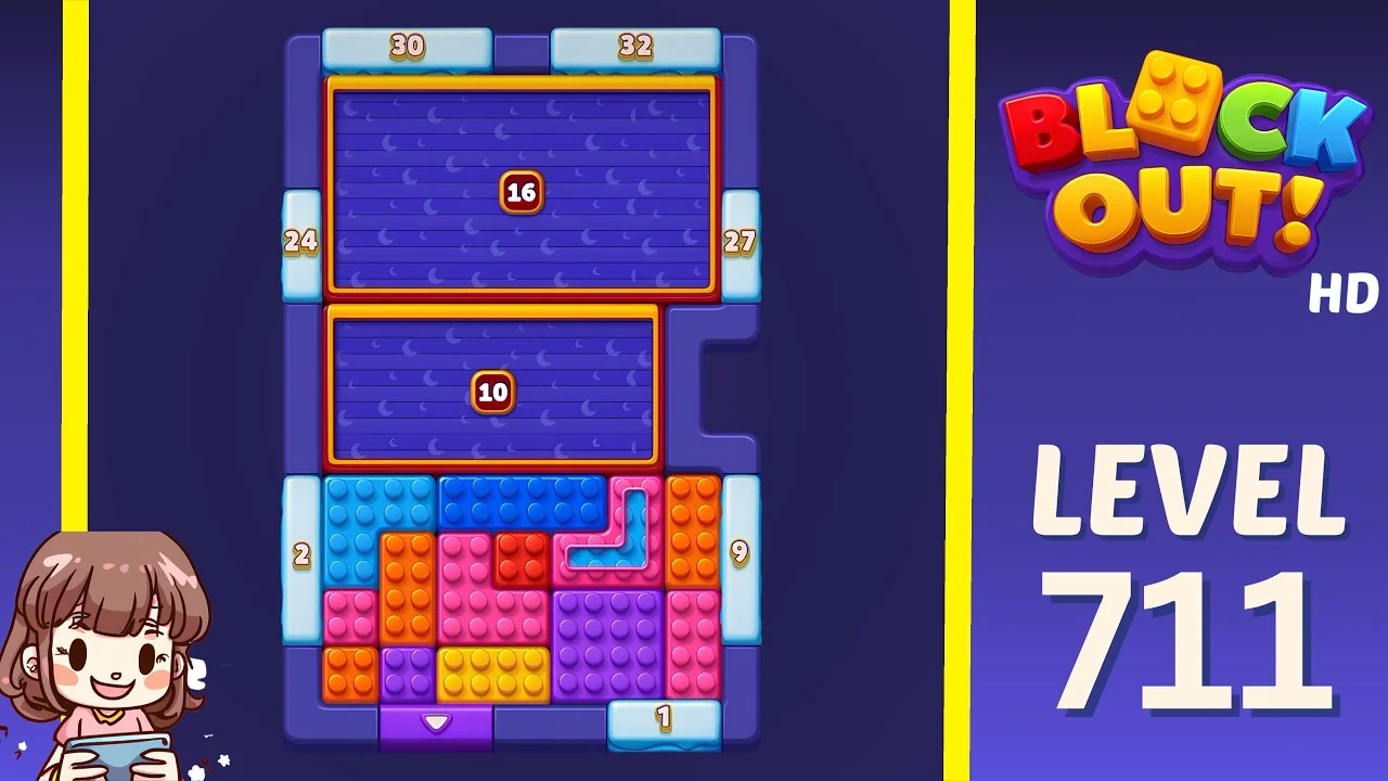 Block Out Level 711 gameplay