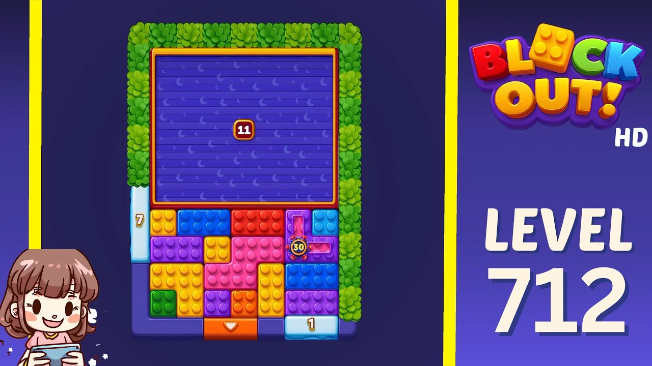 Block Out Level 712 gameplay