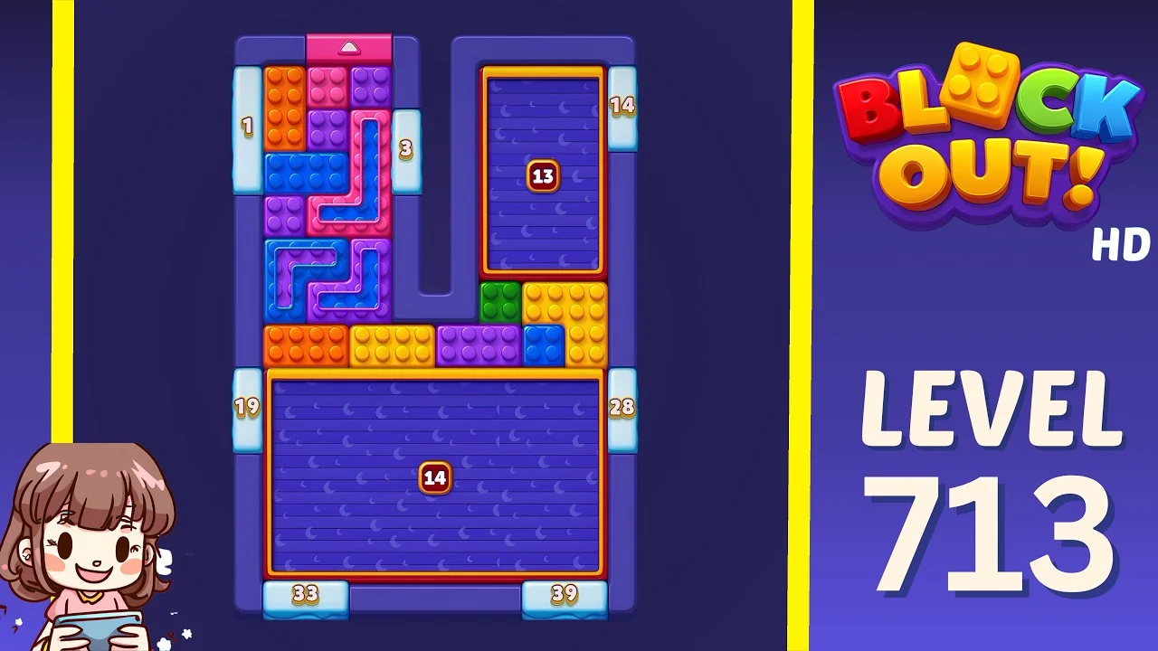 Block Out Level 713 gameplay