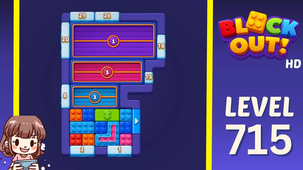 Block Out Level 715 gameplay