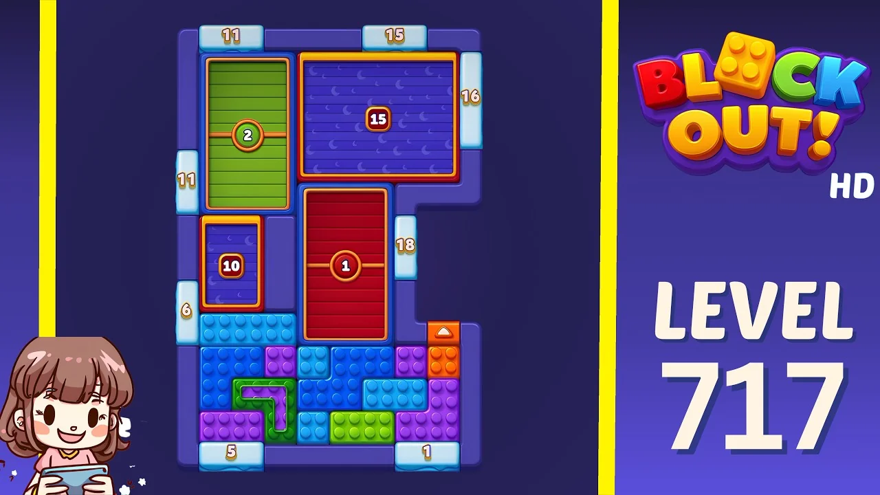 Block Out Level 717 gameplay