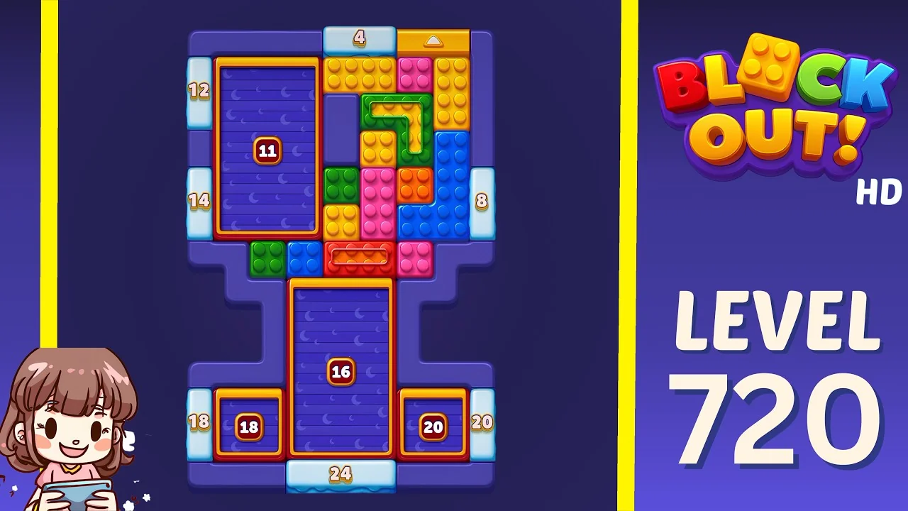 Block Out Level 720 gameplay
