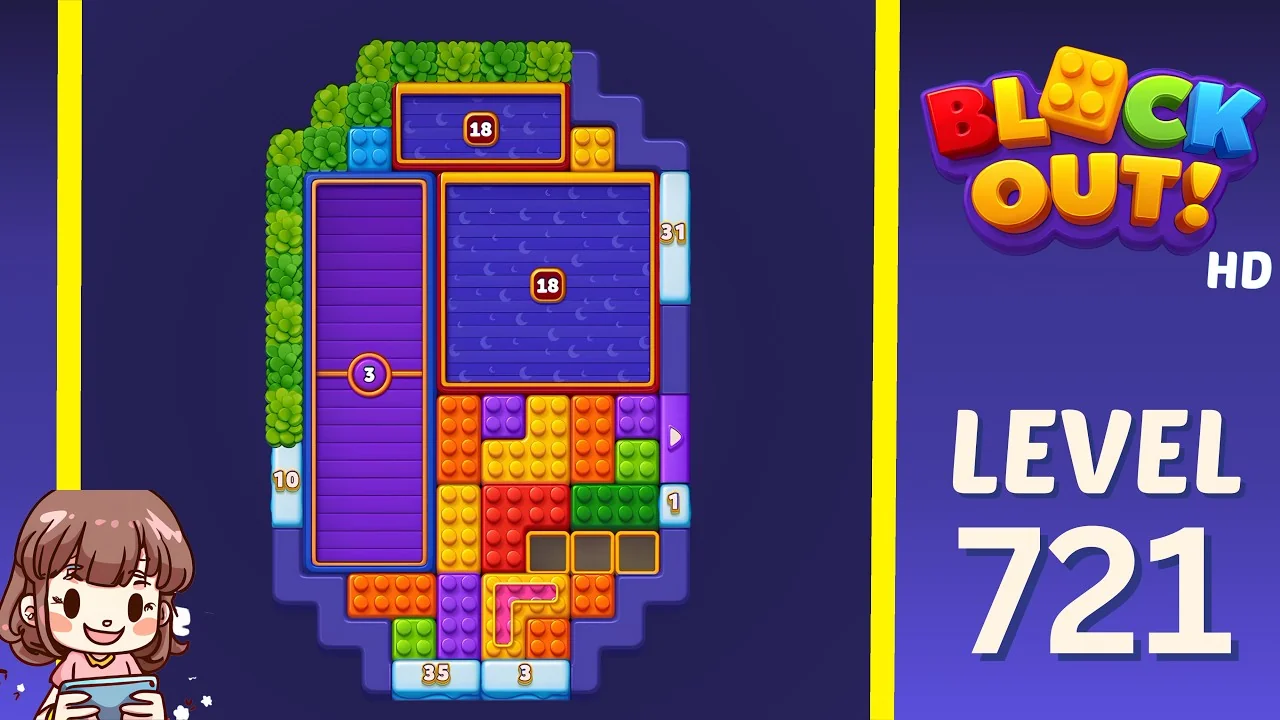 Block Out Level 721 gameplay