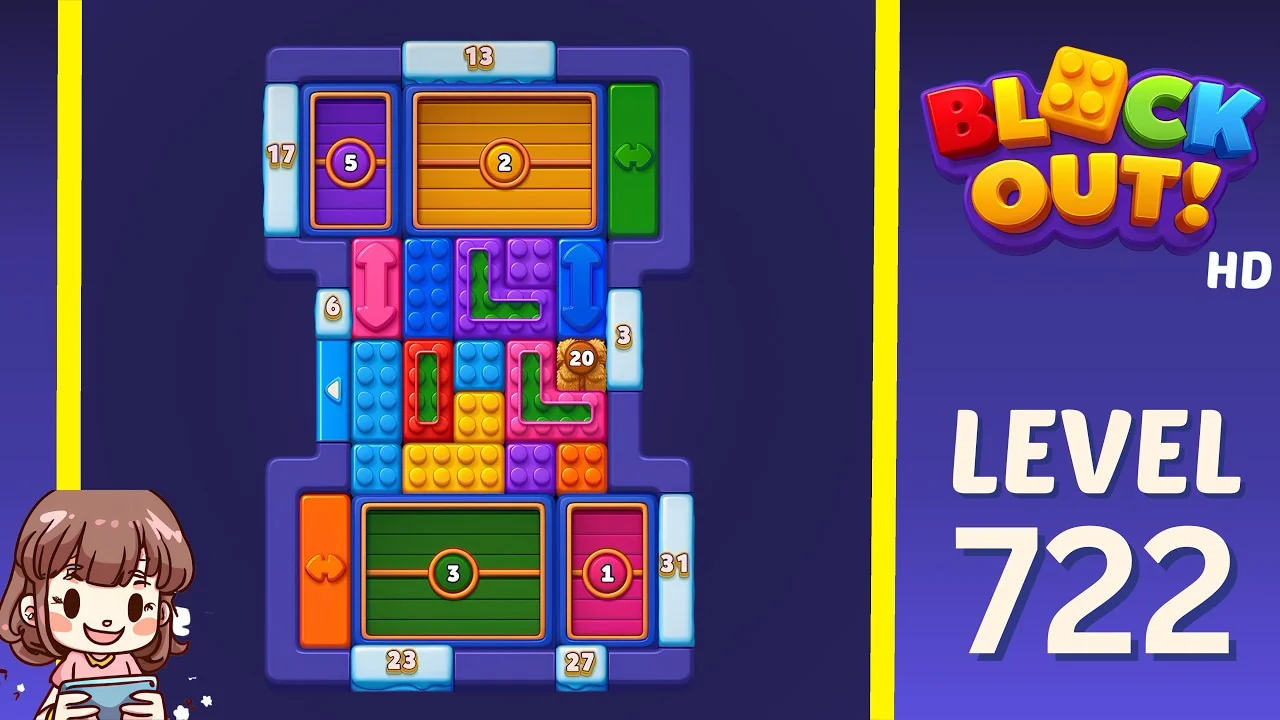 Block Out Level 722 gameplay