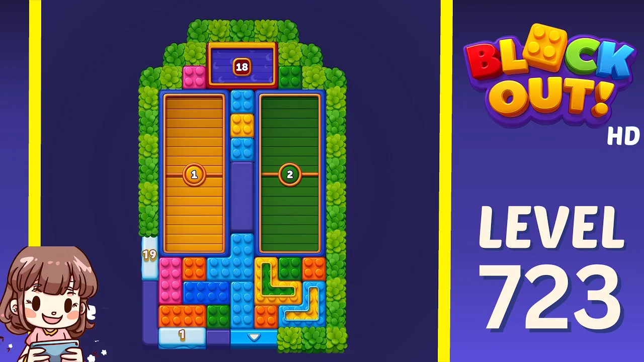 Block Out Level 723 gameplay