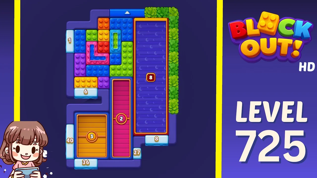 Block Out Level 725 gameplay