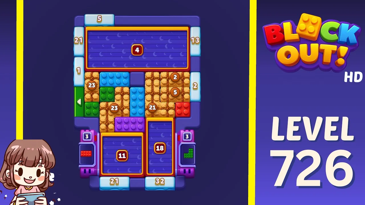 Block Out Level 726 gameplay