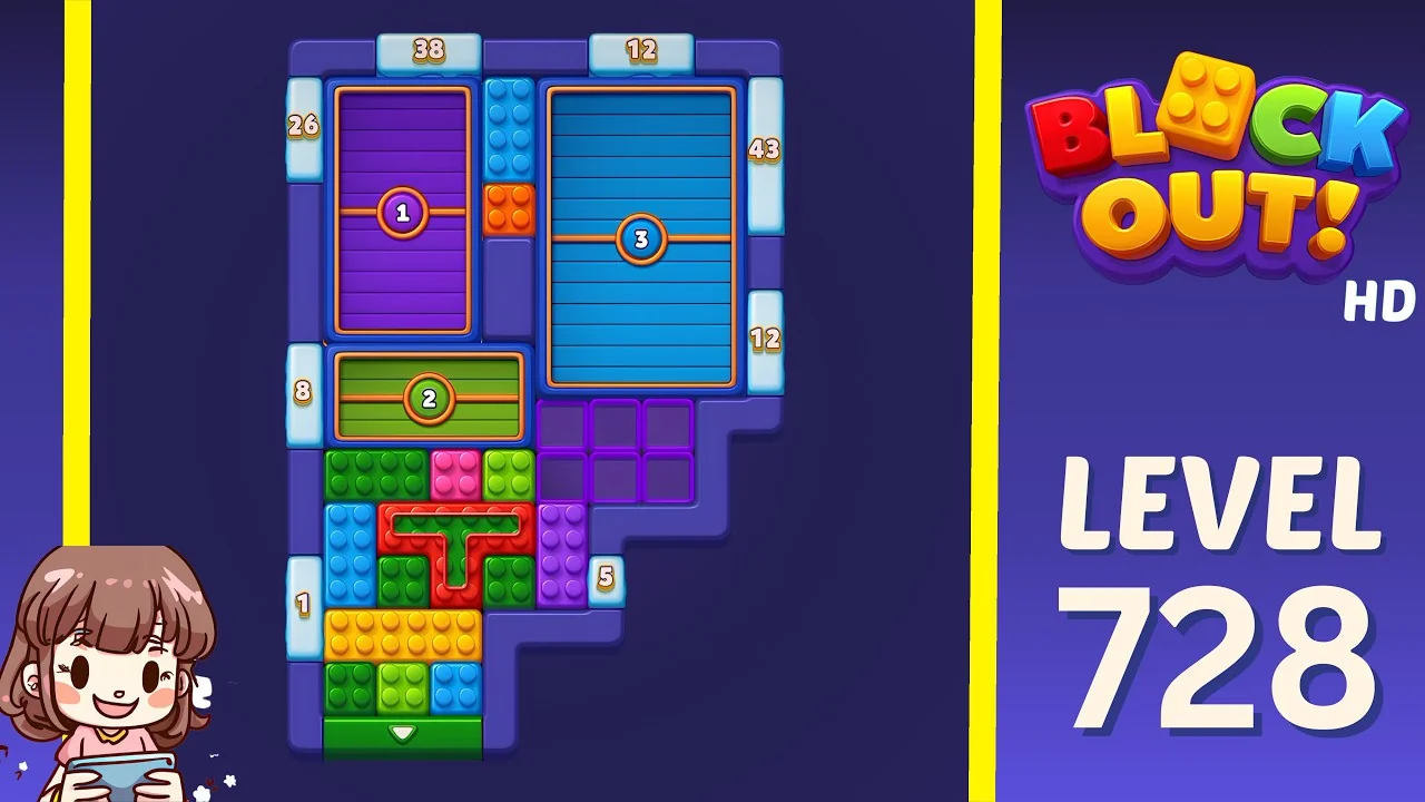 Block Out Level 728 gameplay
