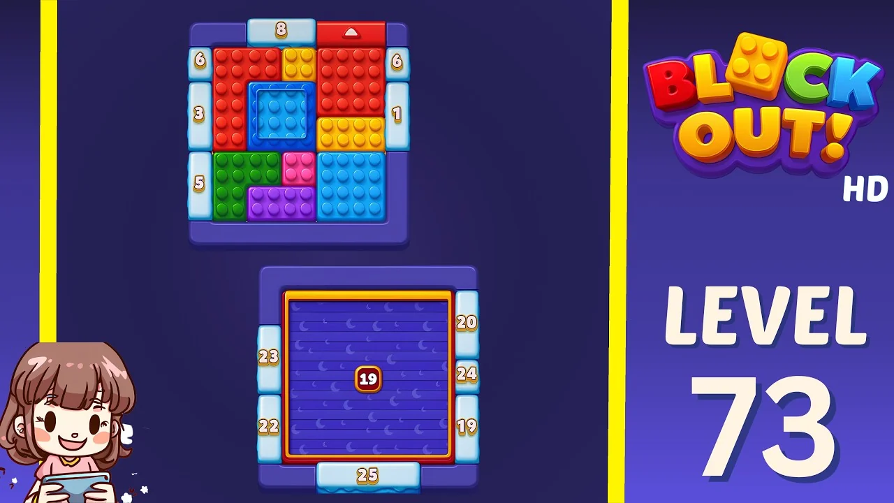Block Out Level 73 gameplay