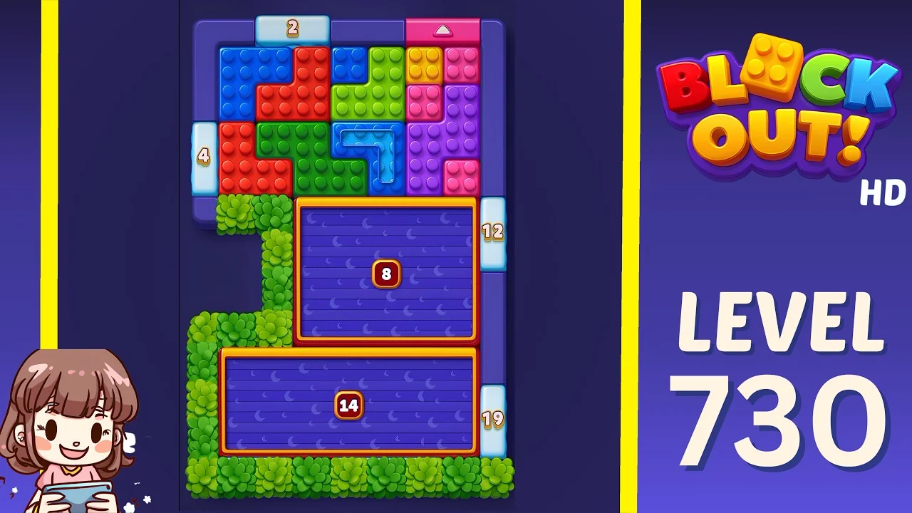 Block Out Level 730 gameplay