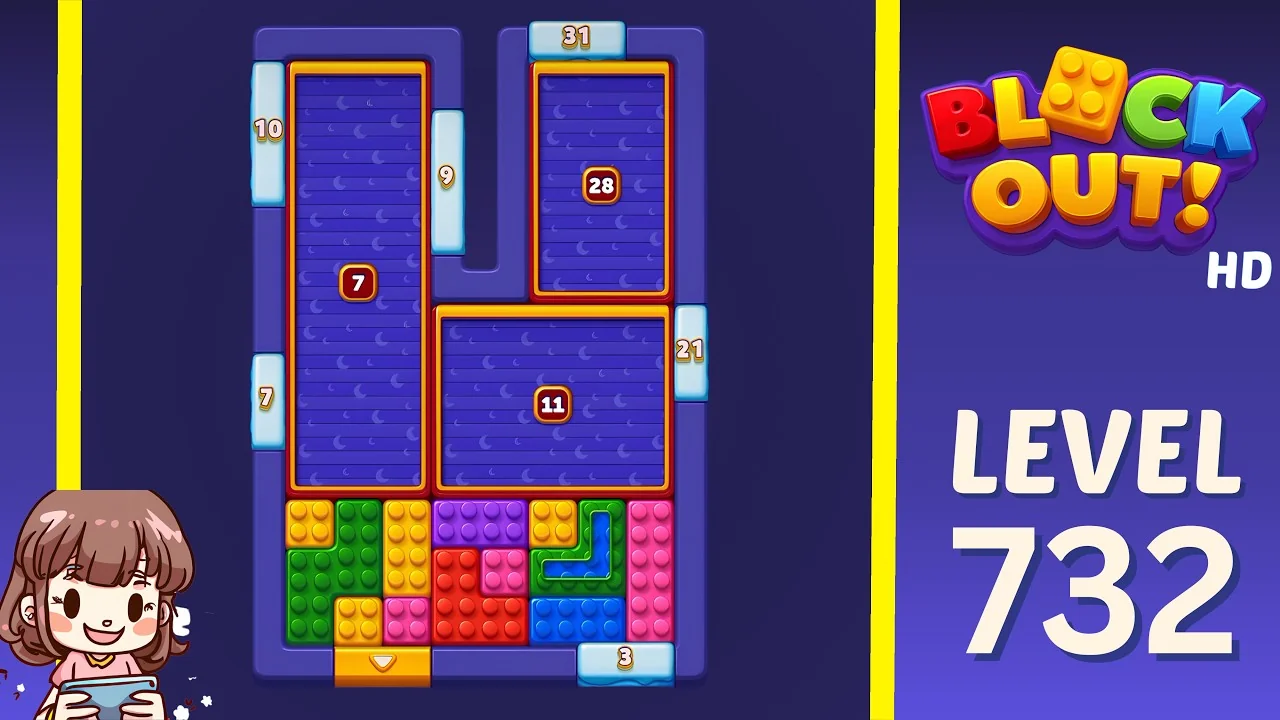 Block Out Level 732 gameplay