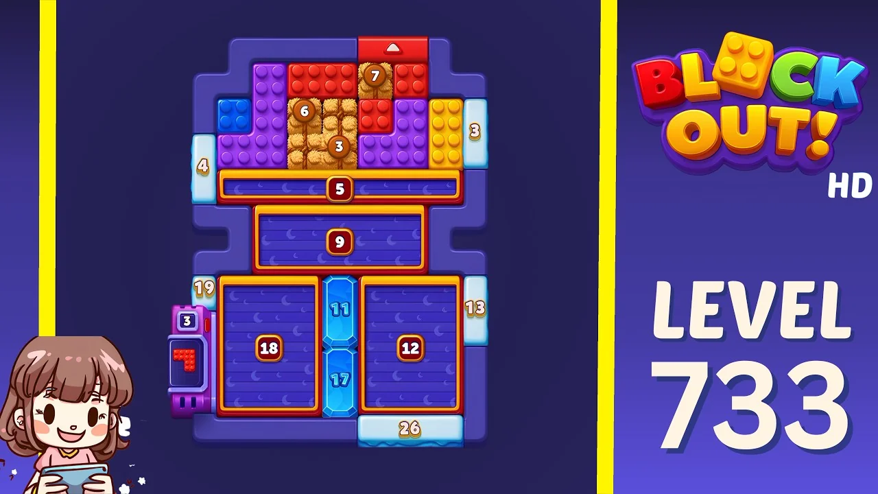 Block Out Level 733 gameplay