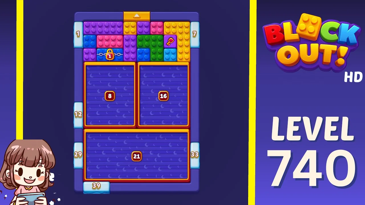 Block Out Level 740 gameplay