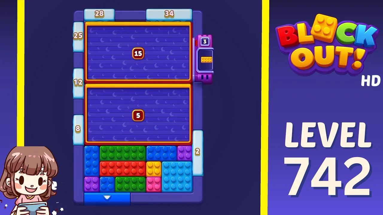 Block Out Level 742 gameplay