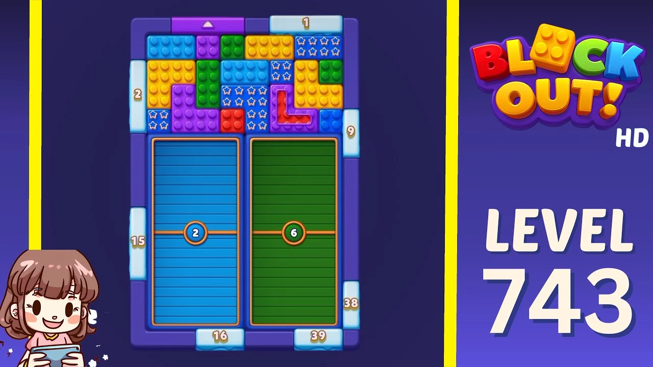 Block Out Level 743 gameplay