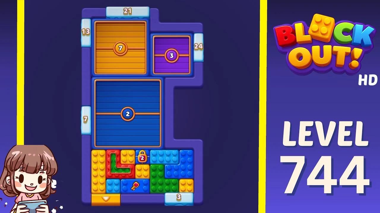 Block Out Level 744 gameplay