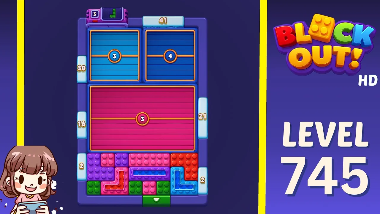 Block Out Level 745 gameplay