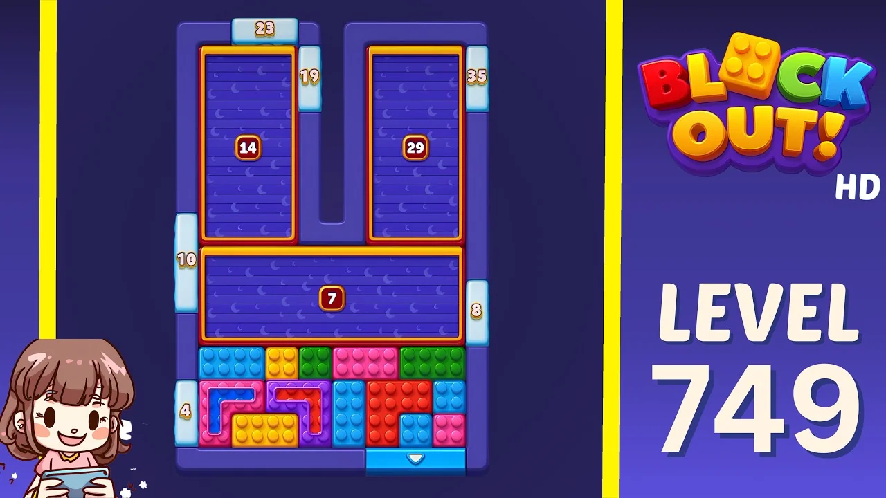 Block Out Level 749 gameplay