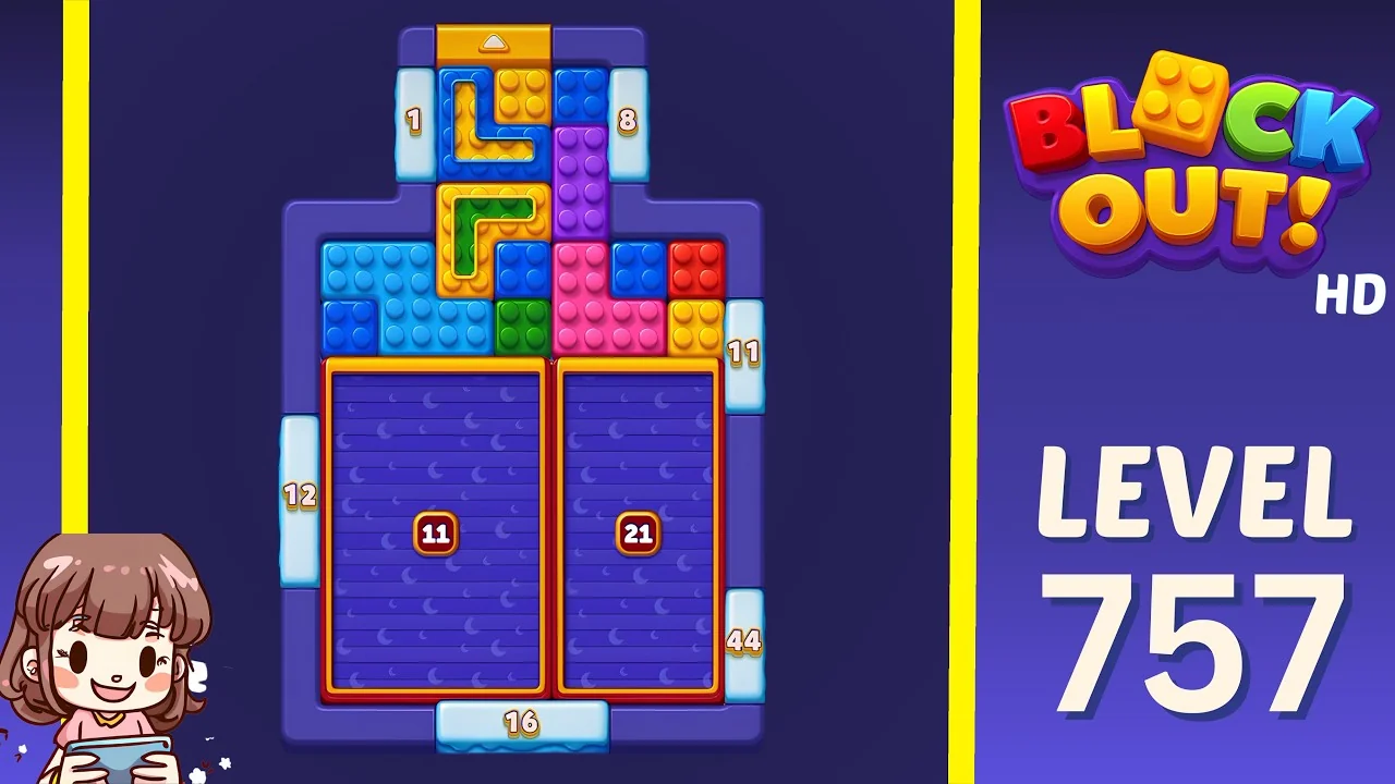 Block Out Level 757 gameplay