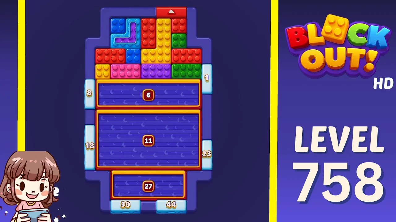 Block Out Level 758 gameplay