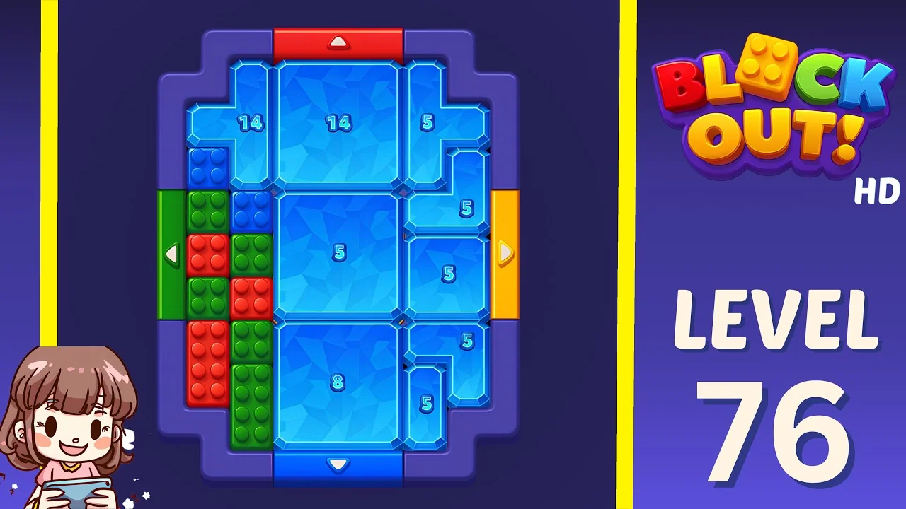 Block Out Level 76 gameplay