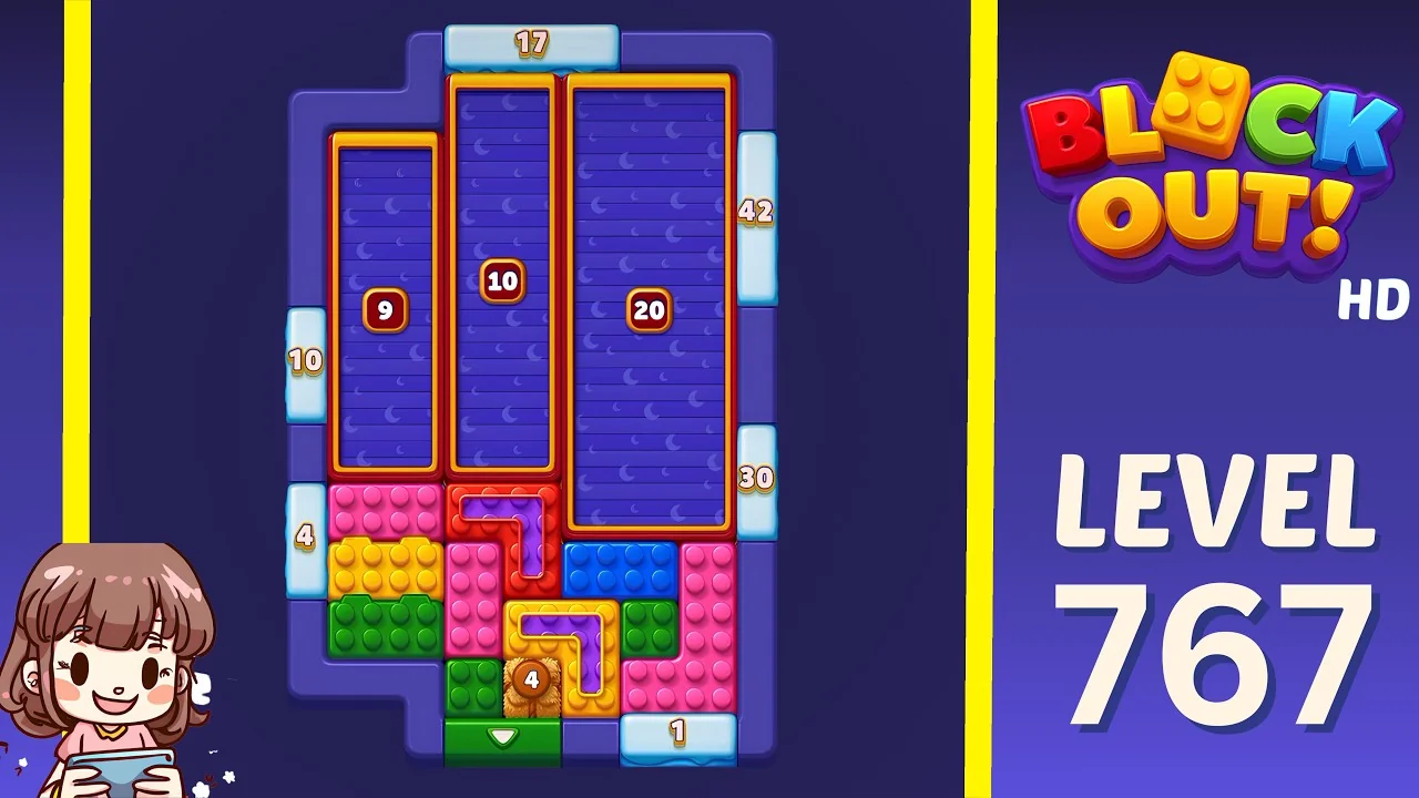 Block Out Level 767 gameplay