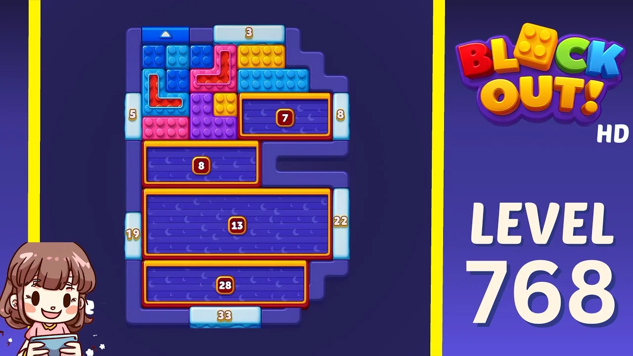Block Out Level 768 gameplay
