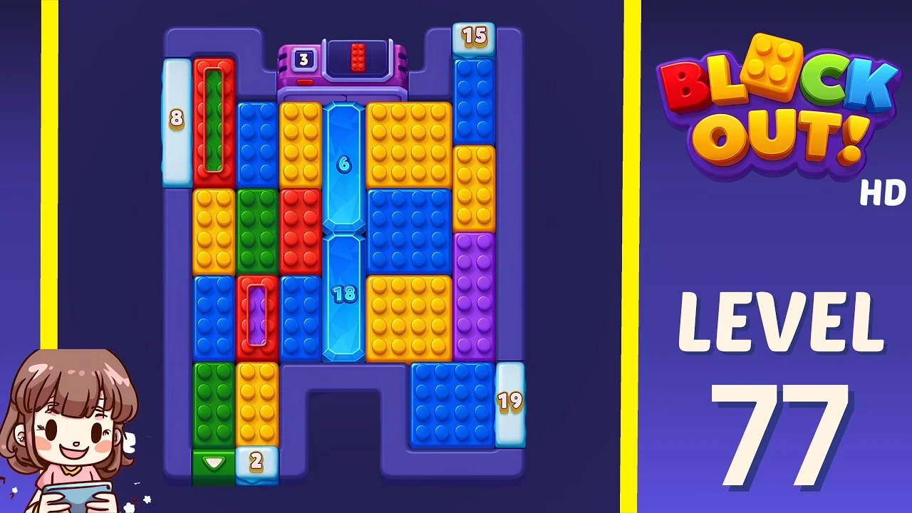 Block Out Level 77 gameplay