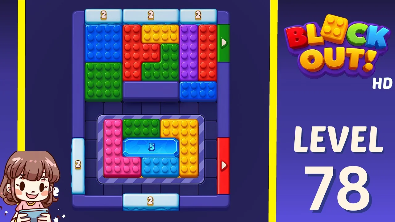 Block Out Level 78 gameplay