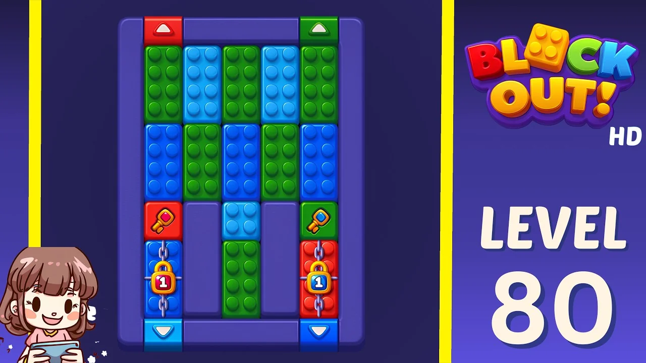 Block Out Level 80 gameplay