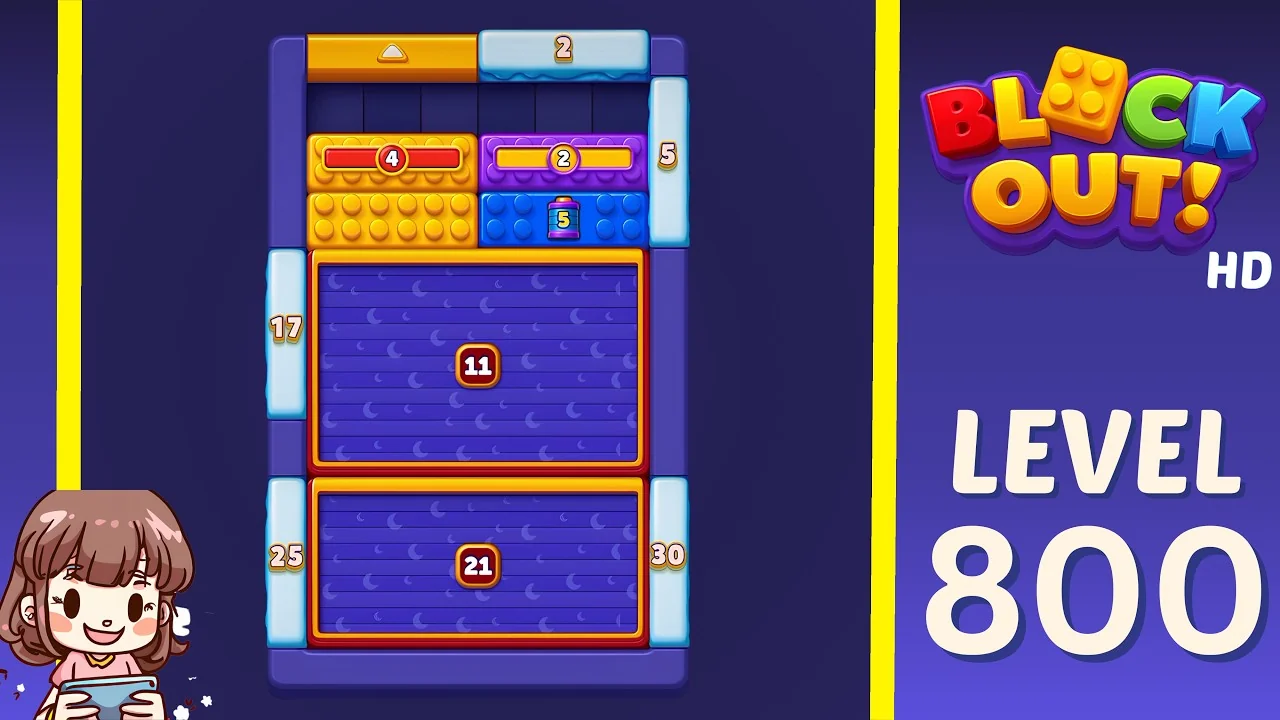 Block Out Level 800 gameplay