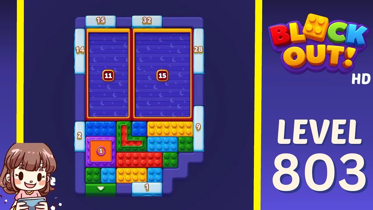 Block Out Level 803 gameplay