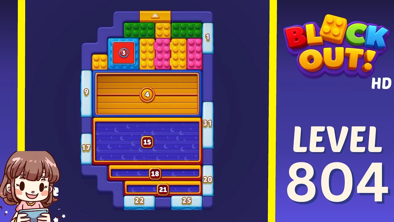 Block Out Level 804 gameplay