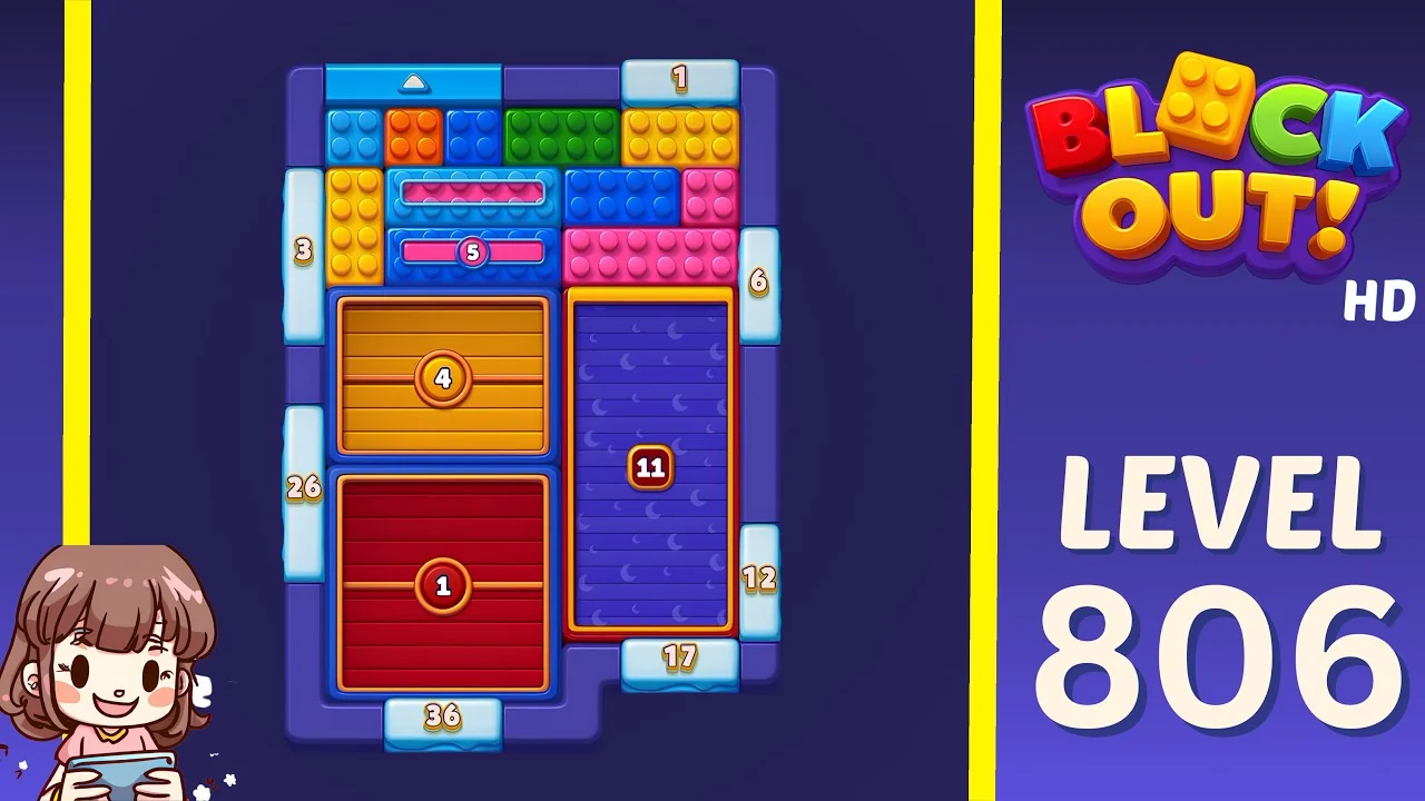 Block Out Level 806 gameplay