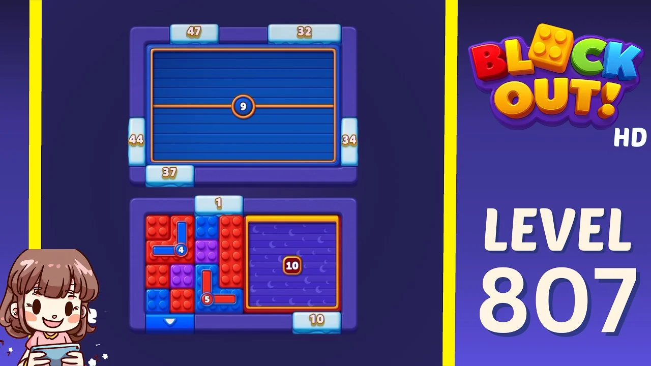 Block Out Level 807 gameplay
