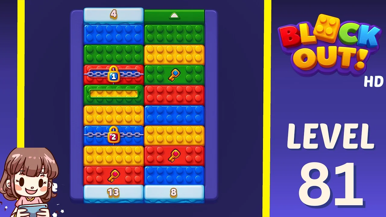 Block Out Level 81 gameplay