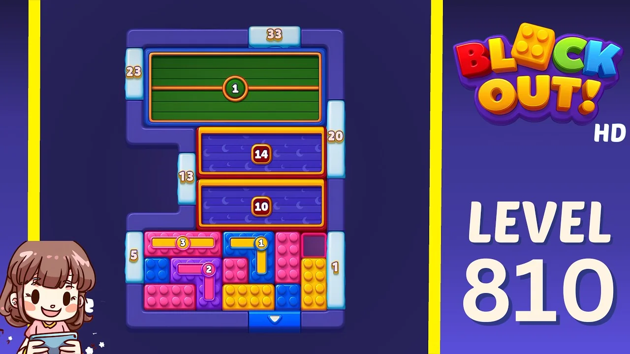 Block Out Level 810 gameplay