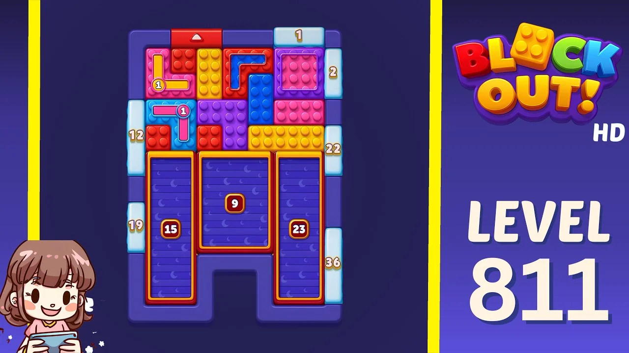 Block Out Level 811 gameplay