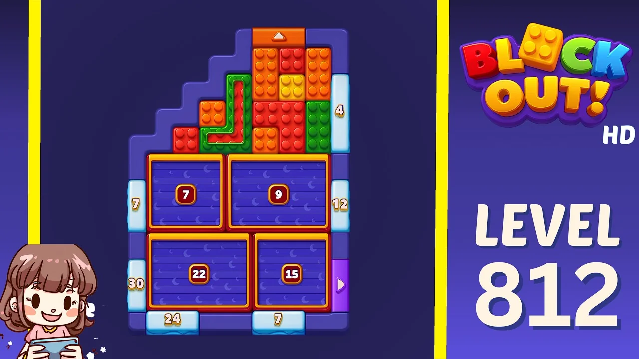 Block Out Level 812 gameplay